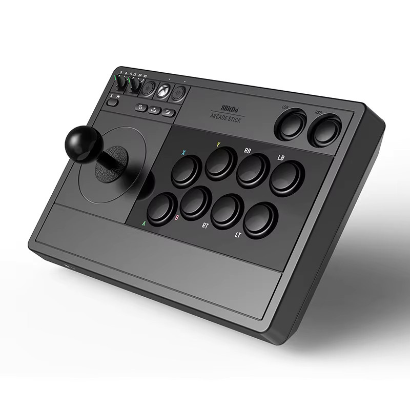 8BitDo Arcade Stick für Xbox Series X/S, Xbox One und Windows 10, kabellos via 2.4G oder USB-C, Weiß - Bild 3