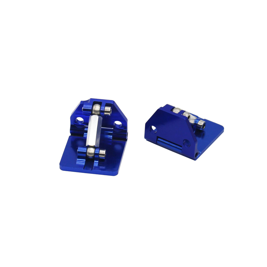 Hot Racing Aluminium verstellbare Trimmklappen für Traxxas Spartan & Spartan SR RC Boot Upgrade-Teile, Blau, Metall - Bild 2