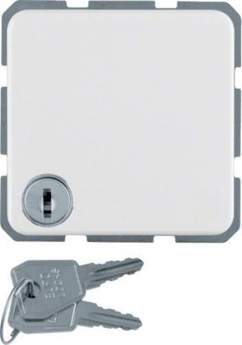 Hager Schutzkontakt-Steckdose IP44 Weiß glänzend für Unterputz WWS1115PW - Bild 1