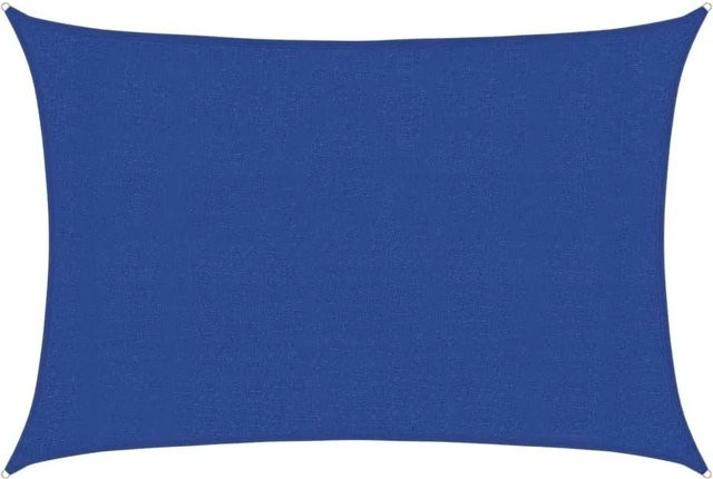 Furnicato Sonnensegel Rechteckig Blau aus HDPE, B x T: 3 x 5 m - Bild 1