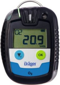 Dräger Safety Einstiegs-Gasmessgerät Pac 6500 Typ O2 in Schwarz - Bild 1