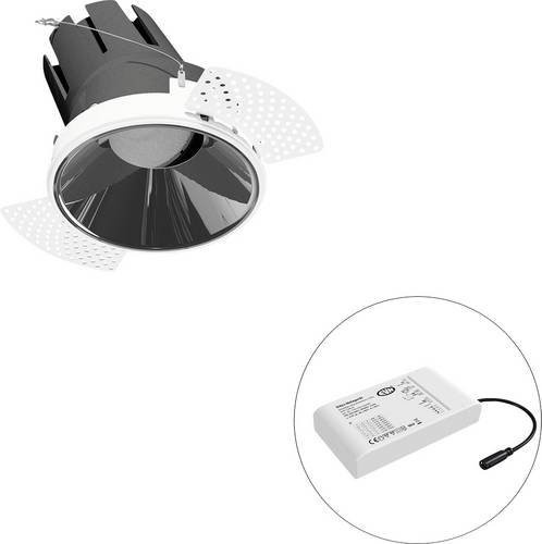 EVN F02R11SM3830L55D LED-Deckenstrahler in Weiß, rund und verstellbar - Bild 1