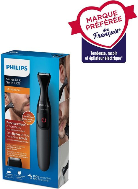 Philips Präzisionstrimmer Series 1000, Schwarz, Unisex - Bild 1