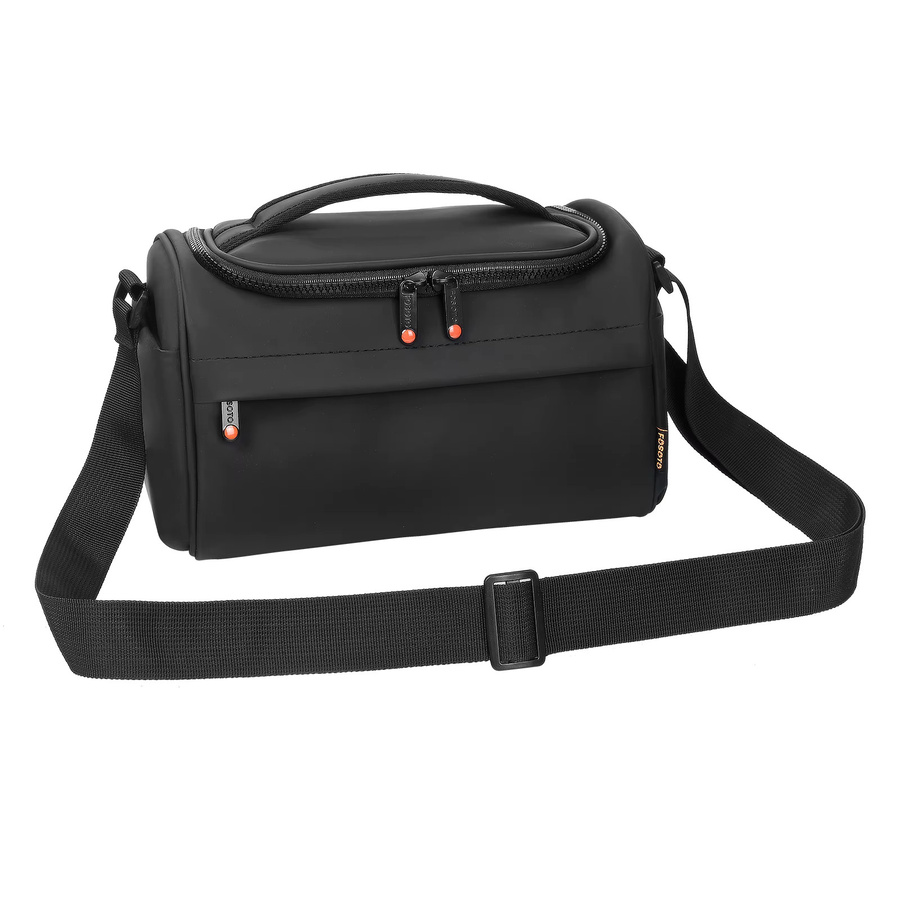 Fusitu FT-B750 Digitale DSLR-Kameratasche aus wasserdichtem Nylon in Schwarz für Nikon Sony Canon FujiFilm Olympus Panasonic Kameras - Bild 2