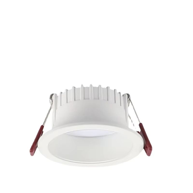 Runde blendfreie LED-Einbaustrahler mit integrierter SMD2835 LED, 10 W, Warmweiß (3000-3500K), Deckenleuchte für die Innenbeleuchtung, Lochgröße: 7 cm - Bild 3
