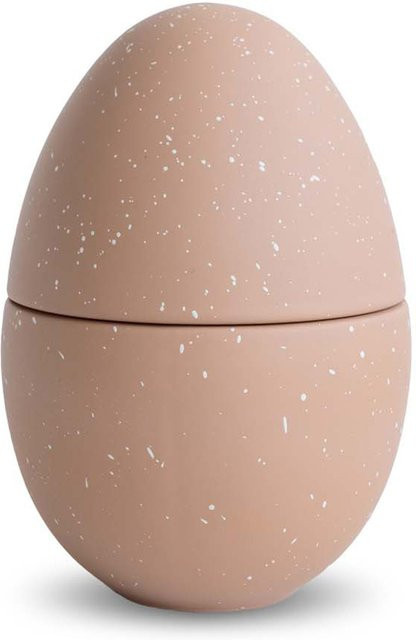 Cooee Design Oster-Bonbonniere Easter Egg aus Keramik in Cafe au Lait, Durchmesser: 10 cm - Bild 1