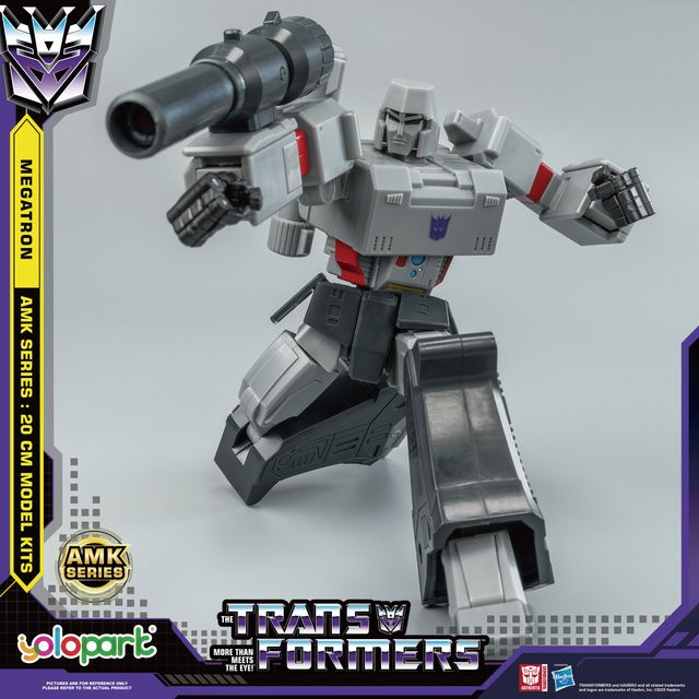 YOLOPARK Transformers AMK Serie Megatron, Modellbausatz, 20 cm - Bild 1