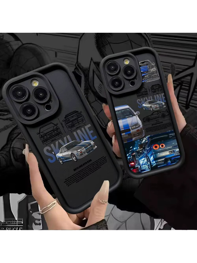 Silikon-Handyhülle F-Fast And F-Furious R-R34 für iPhone 17 Pro Max 16 15 14 13 12 11 Plus und 17 Air - Bild 5