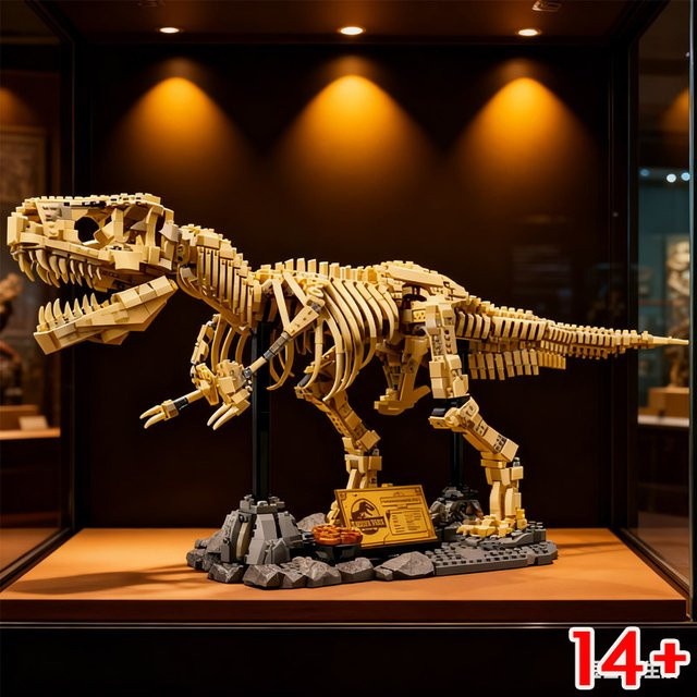 Disney Dinosaurier T-Rex Skelett-Modell, Bausteine, 3.145 Teile, ab 14 Jahren - Bild 1