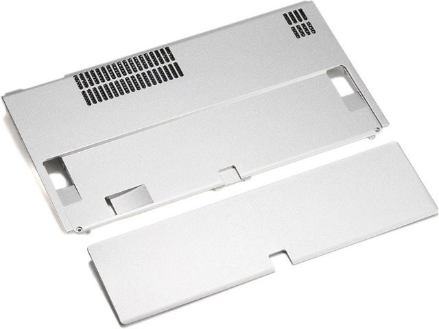 ZCGM Ersatzgehäuse aus Aluminiumlegierung für Nintendo Switch OLED Rückplatte und Joycons in Schwarz - Bild 1
