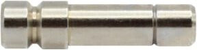 Riegler Verschlussstecker Value Line Stutzen 6 mm aus vernickeltem Messing in Silber - Bild 1