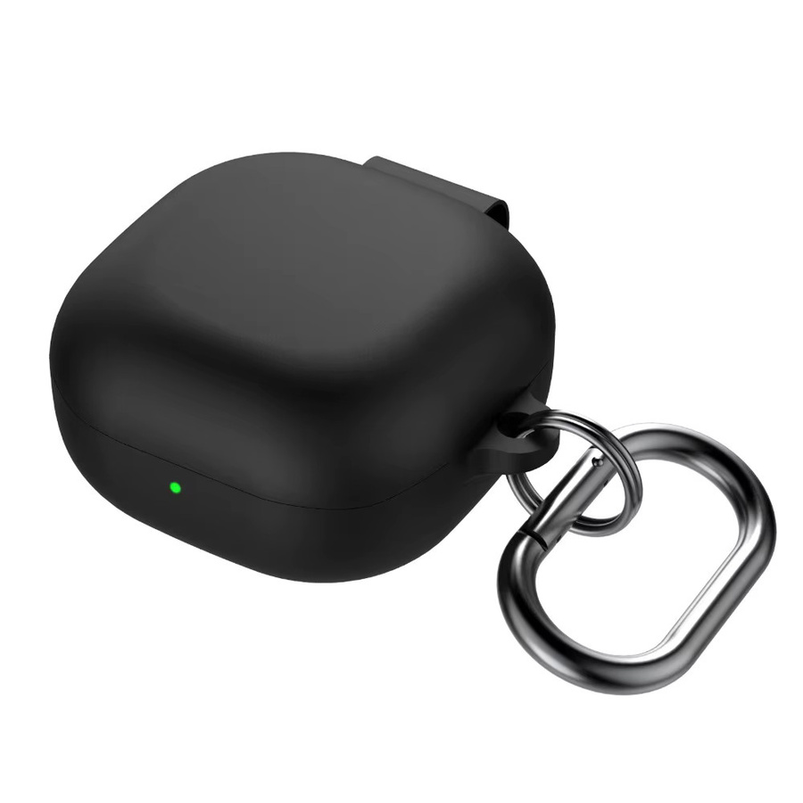 Stoßfeste Silikonhülle für Samsung Galaxy Buds Live, Buds 2, Buds Pro, Buds 2 Pro und Buds FE in Schwarz - Bild 3
