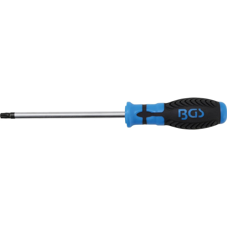 BGS Schraubendreher T-Profil Torx mit Bohrung T40, Klingenlänge: 150 mm, Blau - Bild 2