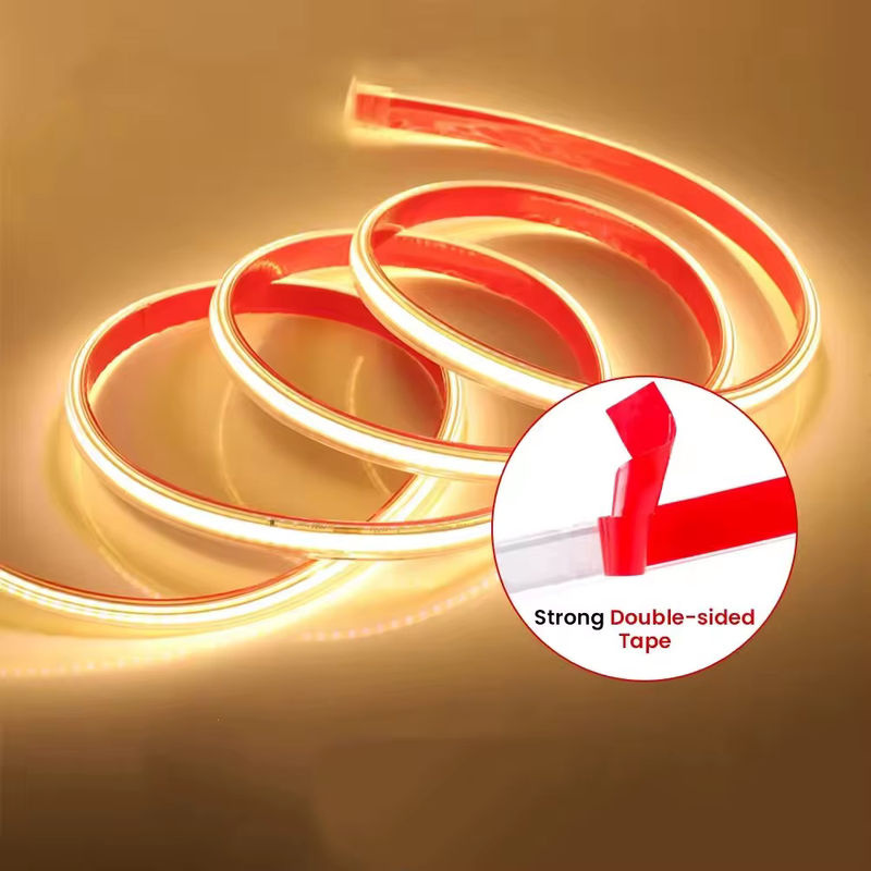 Mikenoon COB-LED-Streifen in Weiß mit EU-Stecker und EIN/AUS-Schalter, 220 V flexibles Lampenband für Küche und Raumdekoration - Bild 2