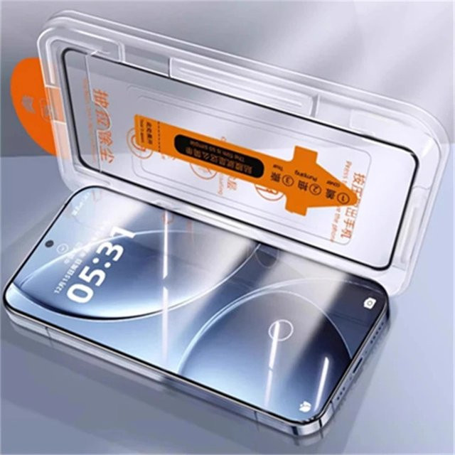 2er-Set Displayschutzfolie aus gehärtetem Glas für OPPO Find X9 Ultra und X9 Pro mit oleophober Beschichtung, transparent - Bild 1