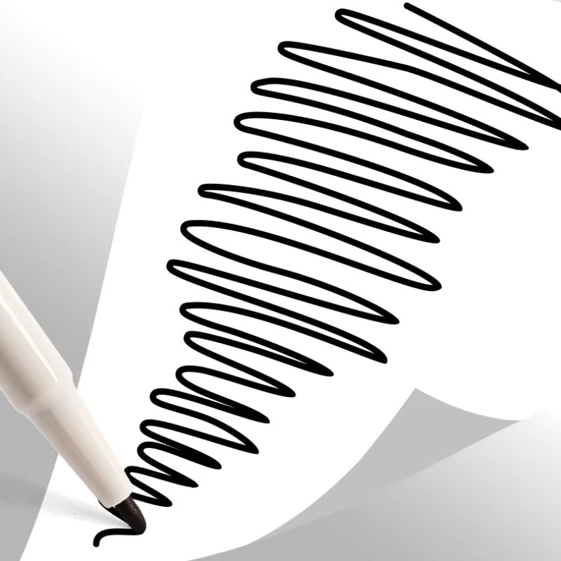 6 Stück Dual-Head-Outline-Stifte in Weiß, künstlerische Zeichen- und Farbmarker mit Faserspitzen und großer Tintenkapazität - Bild 2