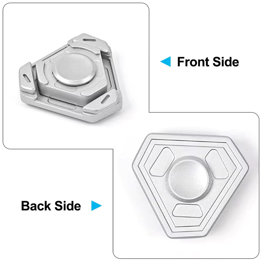 YuHaoHui Fingertip Slider Perpetual Motion Gyroskop, Metall Slider - Bild 2