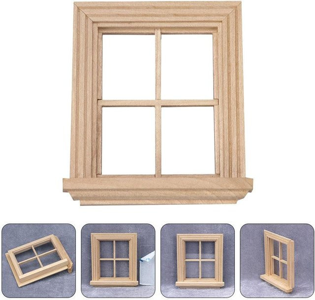 Bai Fen Bai Toys Vierscheibenfenster Mini-Spielzeug, Holz, ab 3 Jahre - Bild 1