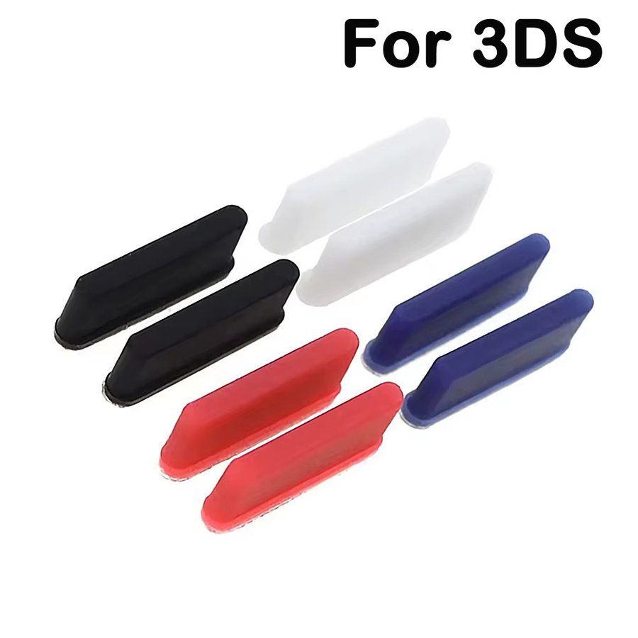 TingDong Staubdichte Gummistopfen für den oberen LCD-Bildschirm der 3DS Spielkonsole in Blau - Bild 2