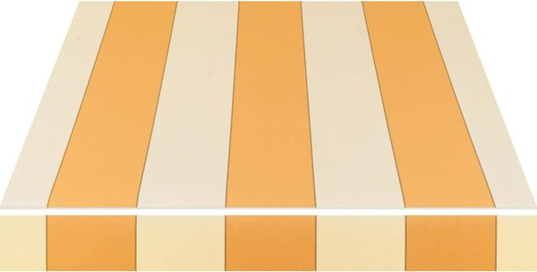 Spettmann Kassettenmarkise VC 1000 mit Polyacryl-Tuch in Beige-Orange-Gestreift und Aluminium-Gestell in Anthrazit, B: 550 cm, A: 300 cm