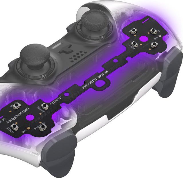 eXtremeRate Face Buttons Clicky Kit für PS5 Edge Controller mit taktilen Action Buttons und D-Pad für ein verbessertes Klick-Gefühl - Bild 1