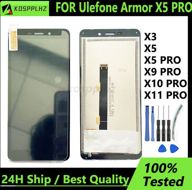 Ulefone Armor X9 Pro Ersatz-Display mit LCD und Touchscreen in Schwarz - Bild 1