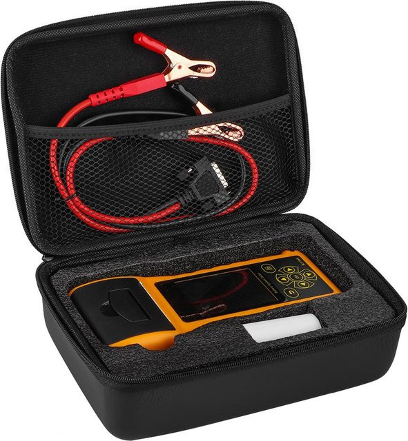 Koogeelife Autobatterietester BT760 12V mit Kapazitäts- und Innenwiderstandstest in Schwarz - Bild 1