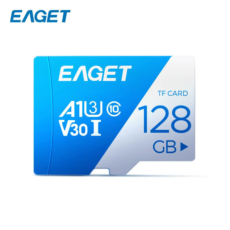 Eaget Mini SD-Speicherkarte Blau, 64 GB, U3 V30 A1 Klasse 10 Hochgeschwindigkeits-Speicherkarte für Smartphone, Dashcam und Drohne - Bild 4