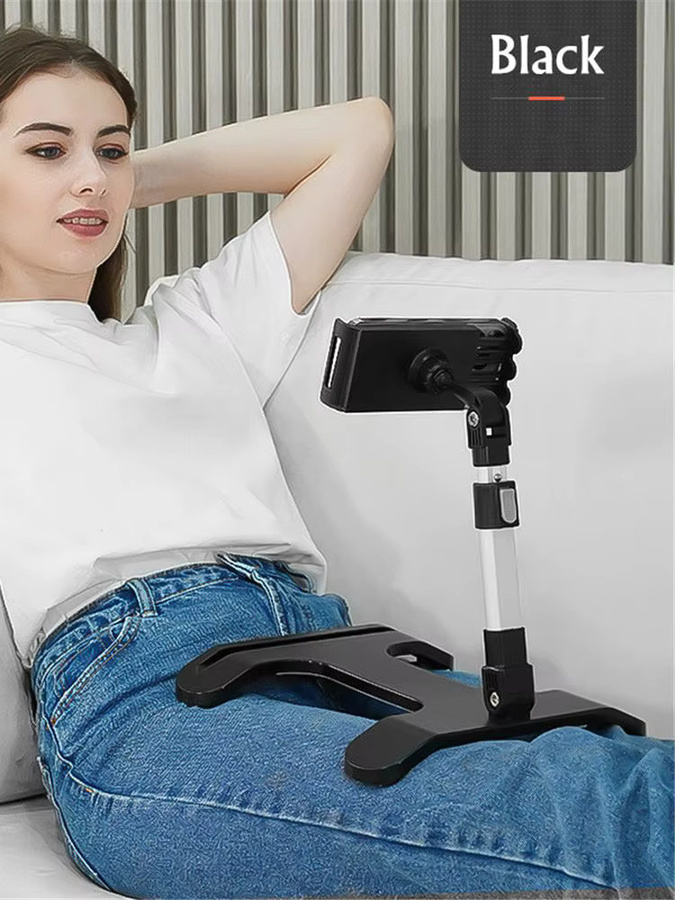 YNMIWEI Tablet-Halterung für das Bett in Pink, verstellbare Drehhalterung für 4,7 bis 11 Zoll Tablets, universeller Ständer für Zuhause, Reisen und das Auto - Bild 5
