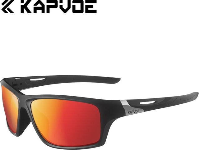 Kapvoe Sonnenbrille, polarisiert, Unisex, Vollrand, Kunststoff - Bild 1