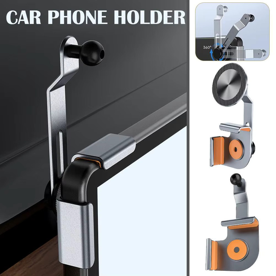 Magnetische Autotelefonhalterung für iPhone 14 13 12 Pro Max mit MagSafe und Seitenhalterung für Navigationsbildschirme (6-18mm) - Bild 4