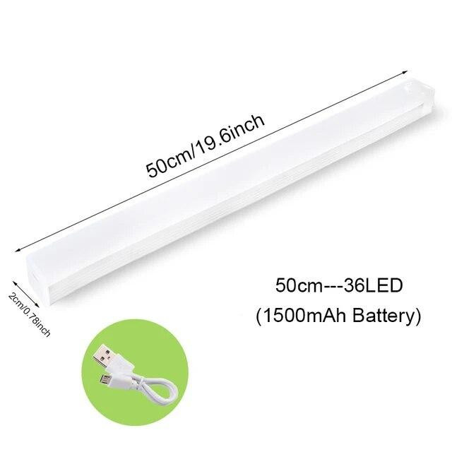 Chocolate Home Drahtlose LED Nachtlicht mit Bewegungssensor, Warmweiß, Weiß, Länge: 30 cm - Bild 3
