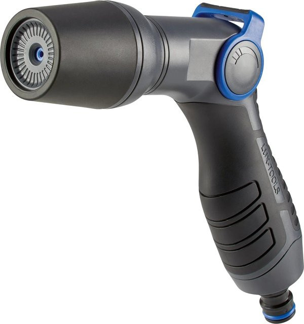 LUX-TOOLS Reinigungsspritze aus Kunststoff mit 3 Strahlvarianten, Impulsauslöser und Soft-Griff - Bild 1