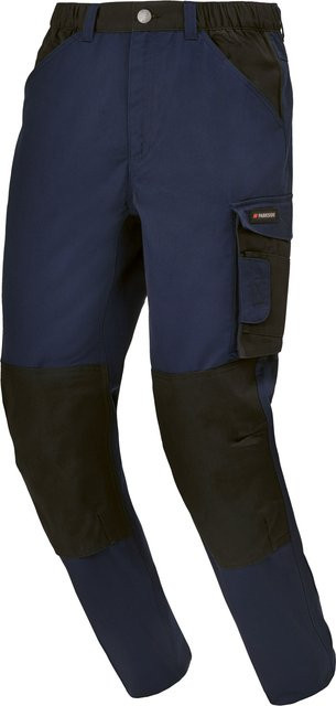 Parkside Herren Arbeitsbundhose gefüttert aus Poly-Cotton in Dunkelblau mit Kniepolstertaschen - Bild 1
