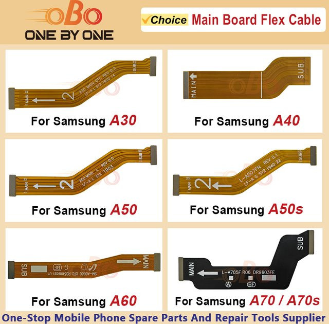 Samsung Motherboard Hauptplatine Verbindungsstecker Flexkabel für Galaxy A30 A40 A50 A60 A70 A50s A70s Reparaturset - Bild 1