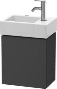 Duravit L-Cube Waschtischunterschrank wandhängend in Grau Matt B/T/H: 36,4 x 24,1 x 40 cm - Bild 1