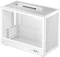 DeepCool CH160 PLUS WH Tower-Gehäuse in Weiß mit Micro-ATX Unterstützung und USB-C Anschluss - Bild 1