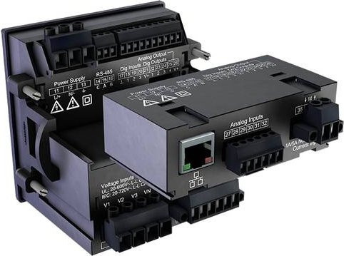 Janitza Erweiterungsmodul 96-PA-RCM-EL in Schwarz mit Ethernet/LAN - Bild 1