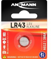 Ansmann LR43 Knopfzelle Silber - Bild 1