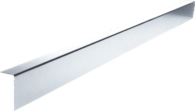 Smart Cover Solution L-Profil aus verzinktem Stahl in Silber, B/T/H: 2,0 x 4,0 x 100,0 cm - Bild 1