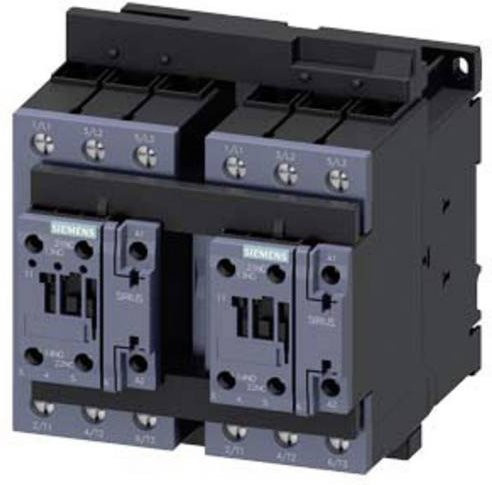 Siemens Wendeschützkombination 3RA2338-8XE30-1NB3, 690 V/AC, 62A, grau - Bild 1