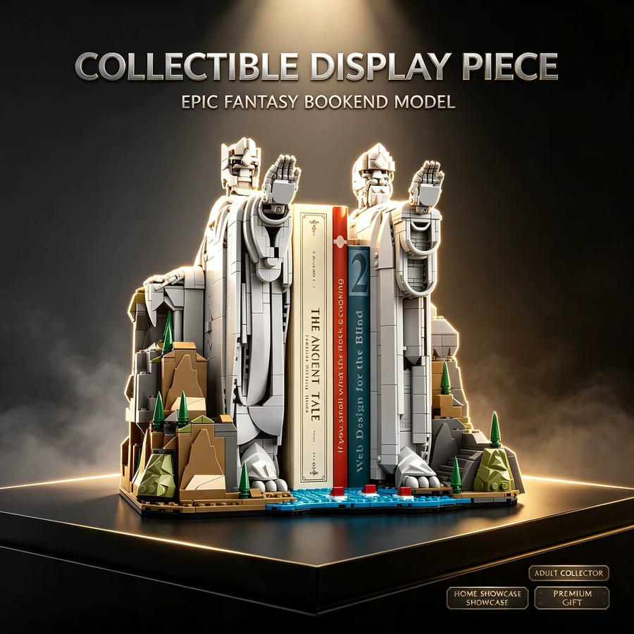 MOULD KING Lord of the Rings Argonath Riesenstatue, Bausatz, 2-in-1 - Bild 4