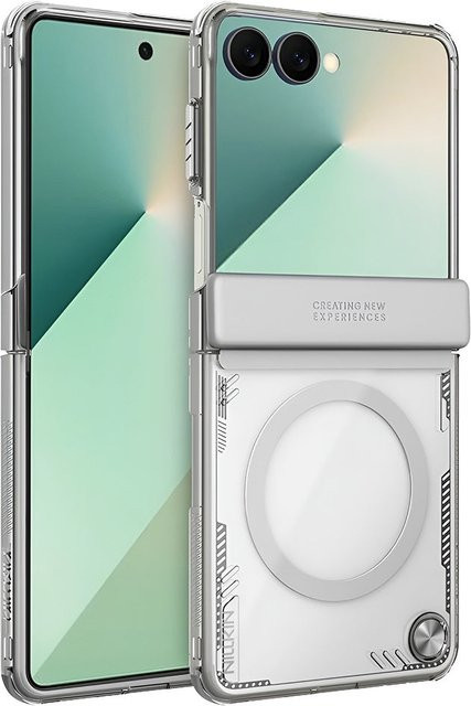 Nillkin Iceblade MagSafe-Hülle für Samsung Galaxy Z Flip7 F766 in Grau/Transparent - Bild 1