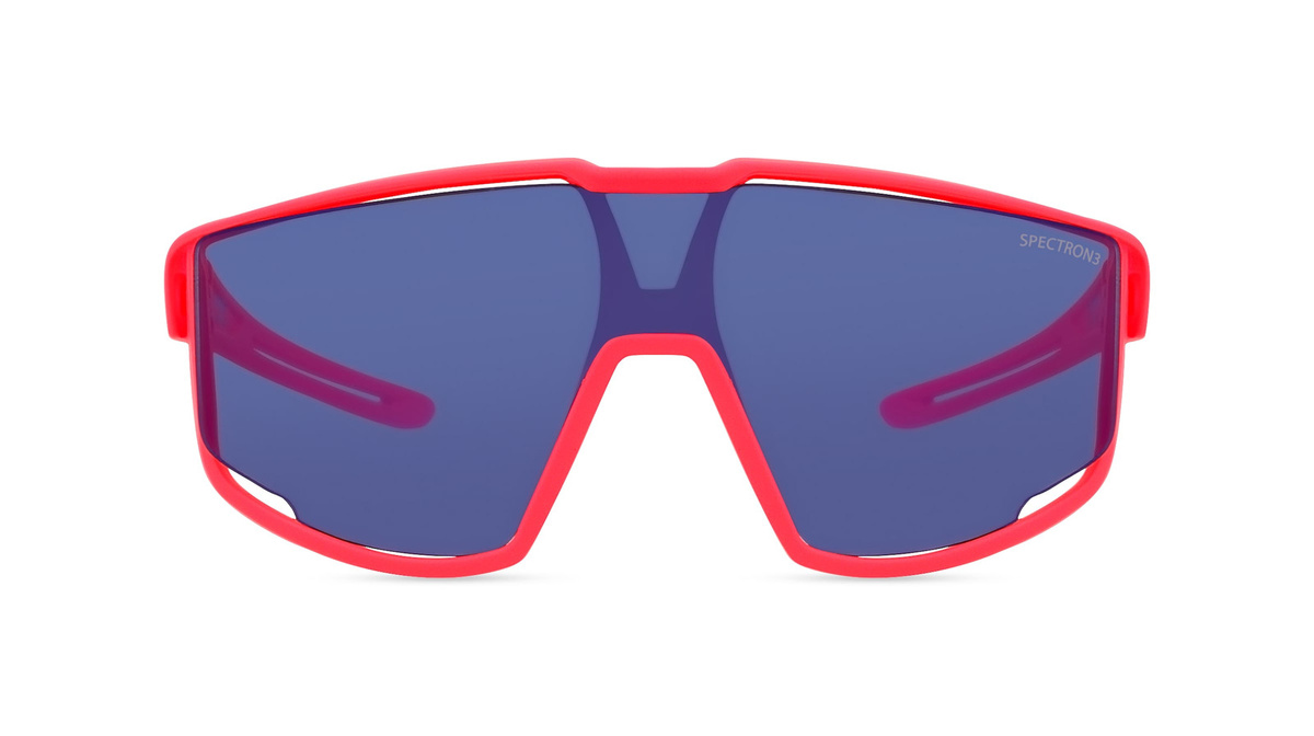 Julbo J55011 FURY S Kinder-Sonnenbrille, Vollrand, Kunststoff, Blau, Rot - Bild 1