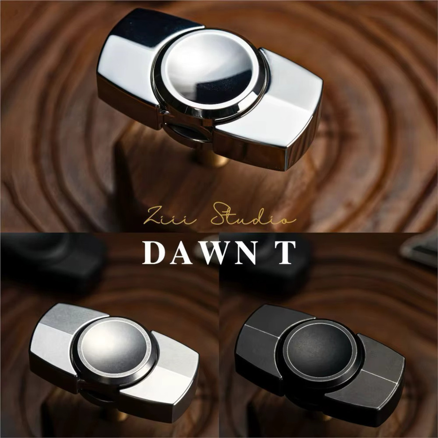 Ziii Studio Dawn T Fidget Spinner, Metall, Antistress Spielzeug - Bild 1