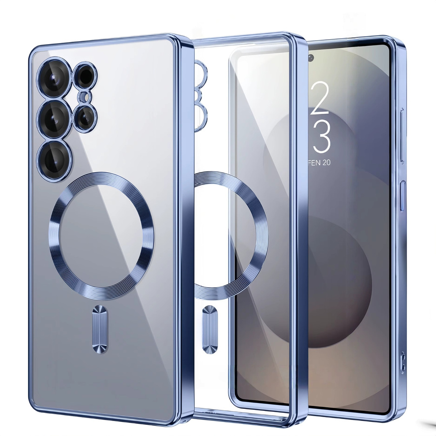 Magnetische Luxus-Handyhülle mit vollständigem Kameraschutz für Samsung Galaxy S26 Ultra und Galaxy S26+, Transparent - Bild 3