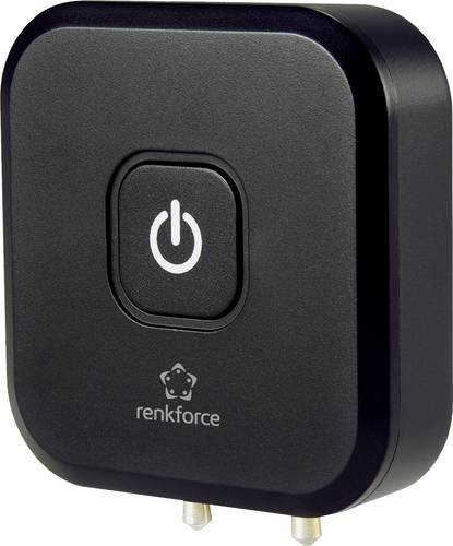 Renkforce RF-BTT-350 Bluetooth Musik-Sender mit integriertem Akku in Schwarz - Bild 1