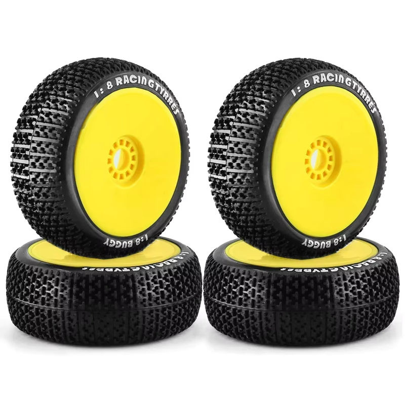 TIMEA Off Road Buggy Reifen Rad, 4-teiliges Set, 116mm, 17mm Hex Naben - Bild 2