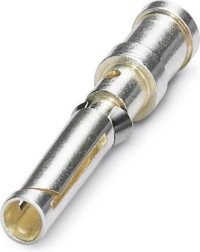 Phoenix Contact Crimpkontakt CK1,6-ED-1,50BU AG in Silber, 100 Stück - Bild 1