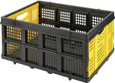 Stanley by Black & Decker SXWTD-FT505 Klappbox, stapelbar, Schwarz-Gelb, B: 41,0 cm, T: 56,8 cm, H: 27,2 cm - Bild 1